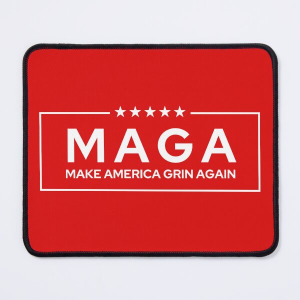 Item preview, MAGA Parody - Make America Grin Again designed and sold by MagpieMoonUSA.