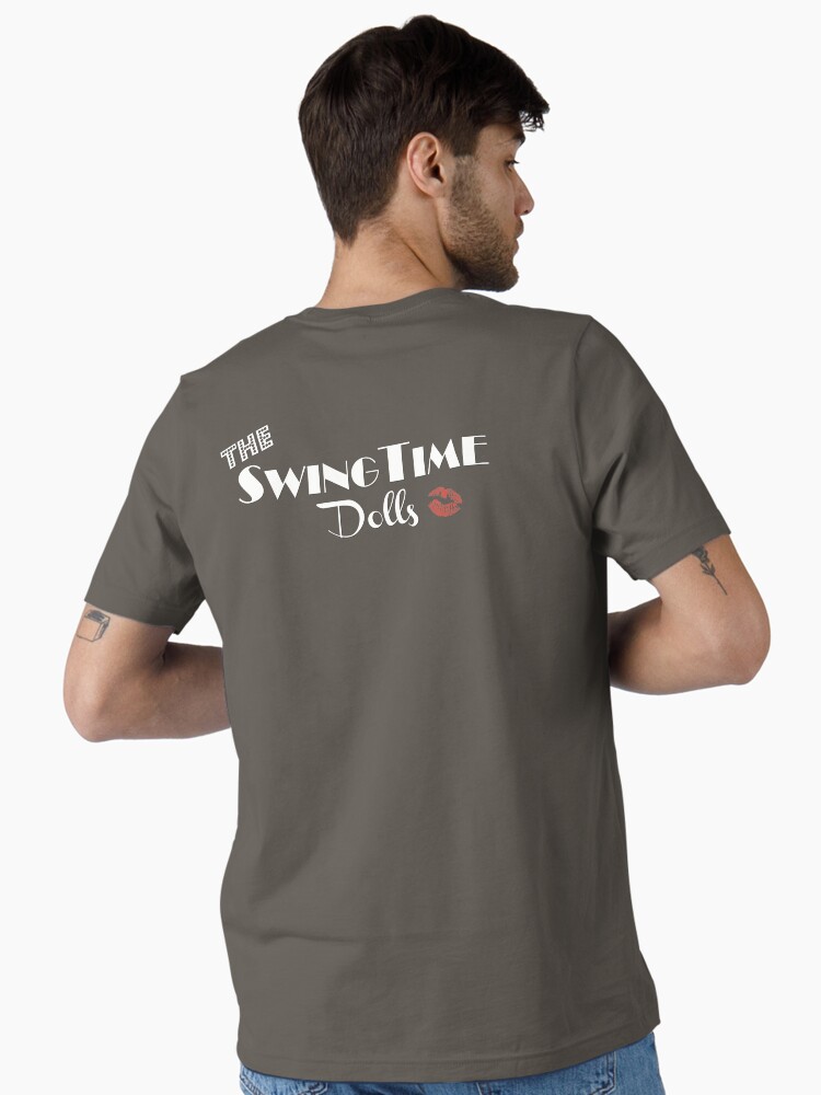 Thumbnail 1 of 7, Essential T-Shirt, SwingTime Dolls Official Logo designed and sold by SwingTimeDolls.