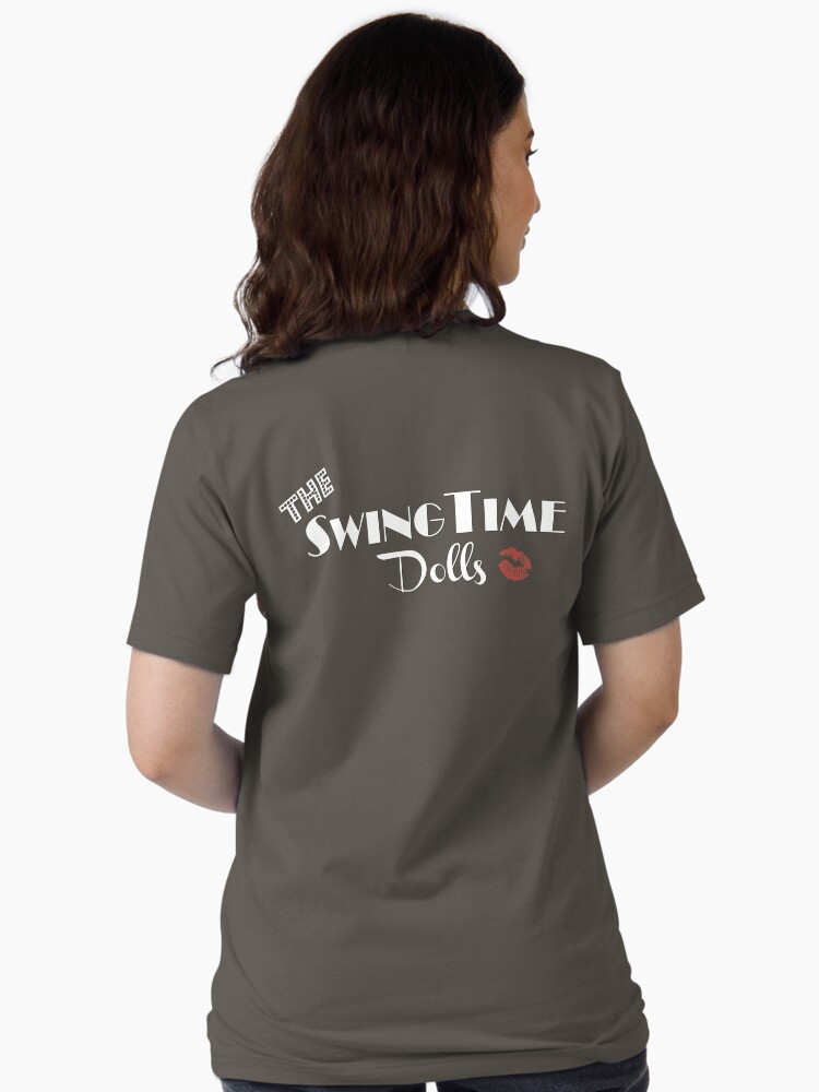Thumbnail 2 of 7, Essential T-Shirt, SwingTime Dolls Official Logo designed and sold by SwingTimeDolls.