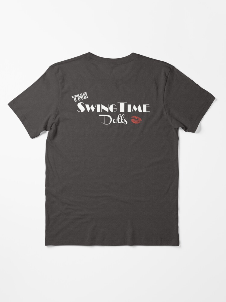 Thumbnail 2 of 7, Essential T-Shirt, SwingTime Dolls Official Logo designed and sold by SwingTimeDolls.