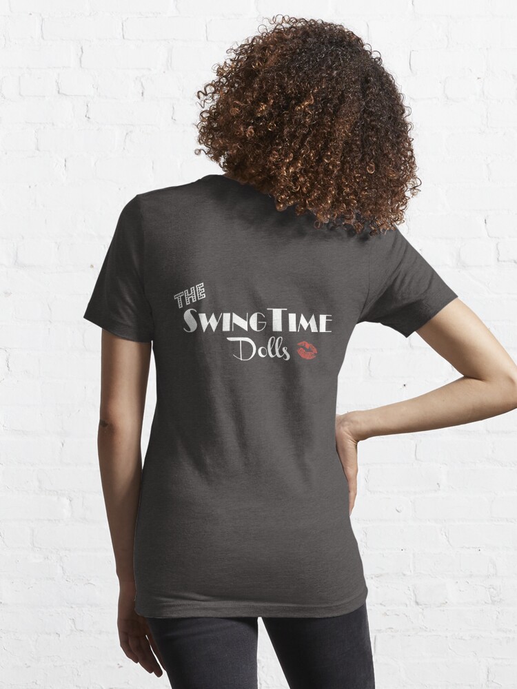 Essential T-Shirt, SwingTime Dolls Official Logo designed and sold by SwingTimeDolls