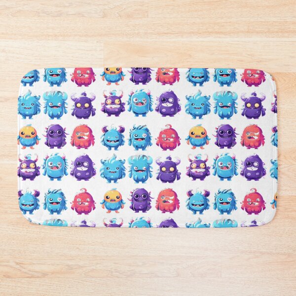 Item preview, Emoji monsters designed and sold by Lily Lola.