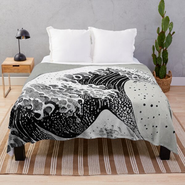 Item preview, The Great Wave of Kanagawa Version/6 designed and sold by Synthwave Poem.