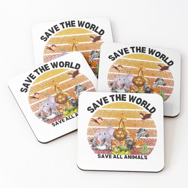 Item preview, Save The World, Save All Animals designed and sold by Adilessayeh.