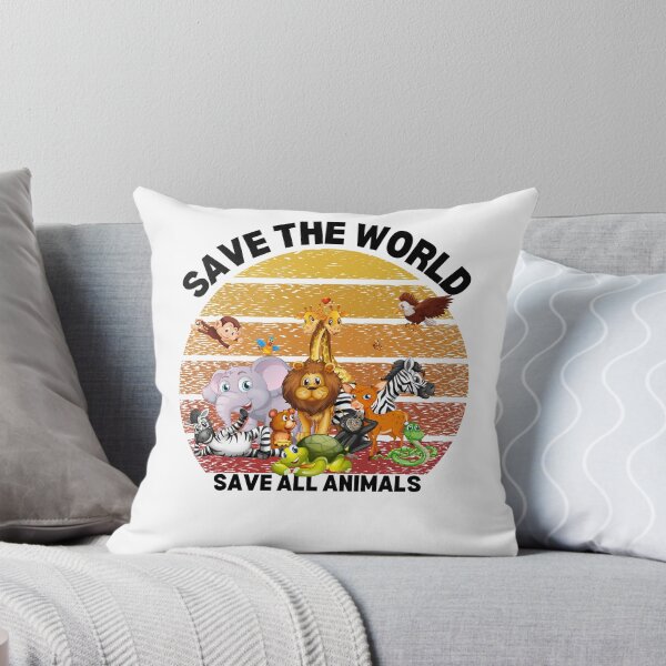 Item preview, Save The World, Save All Animals designed and sold by Adilessayeh.