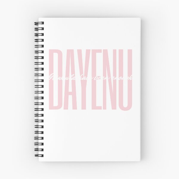 Item preview, Dayenu (white) designed and sold by Consider the Dandelions.