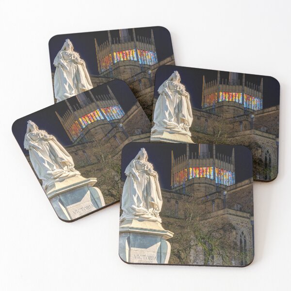 Item preview, Blackburn Cathedral and Queen Victoria Statue at Night designed and sold by Shafiq Khan.