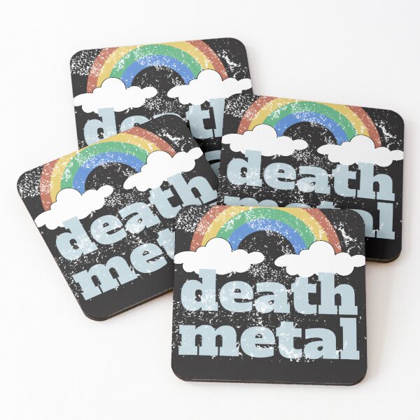 Item preview, Death Metal Rainbow For Heavy Metal Band And Rock Metal Band As A Death Metal Band designed and sold by VanessaGi2.