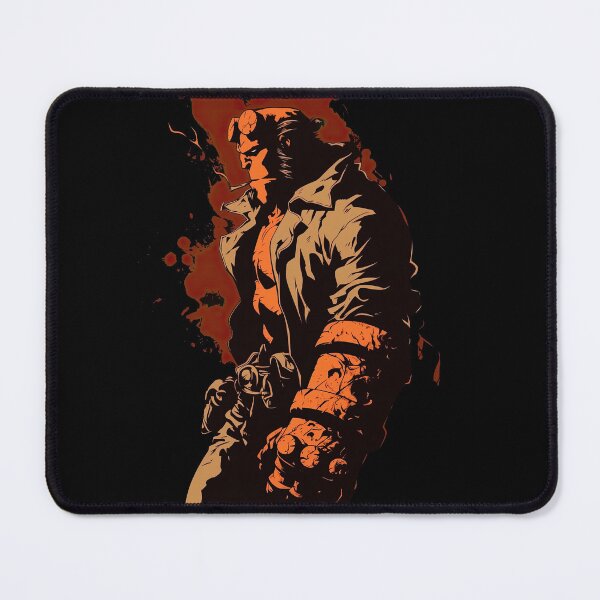 Item preview, hellboy side profile designed and sold by blackdogshop.