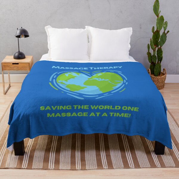 Item preview, Massage Therapy Saving the World One Massage at a Time. designed and sold by MagpieMoonUSA.