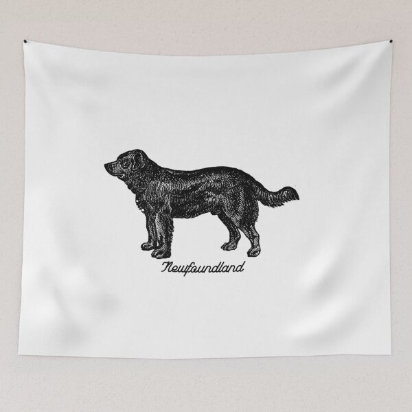 Item preview, Newfoundland - Vintage Black  designed and sold by Kappadog.