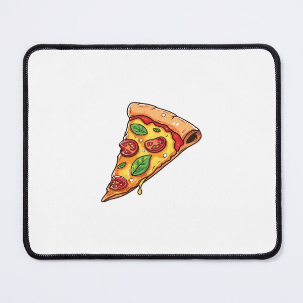 Item preview, Colourful Digital Cartoon of a Pizza Slice designed and sold by Sticker1Central.