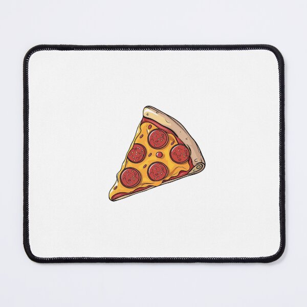 Item preview, Colourful Digital Cartoon of a Pizza Slice designed and sold by Sticker1Central.