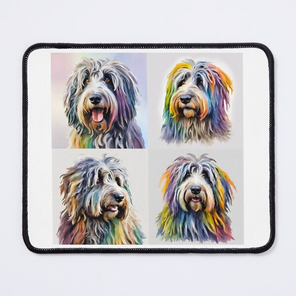 Item preview, Bergamasco Sheepdog Quartet designed and sold by Fredster1966.