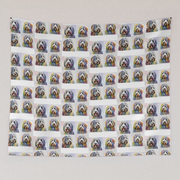 Item preview, Bergamasco Sheepdog Quartet designed and sold by Fredster1966.