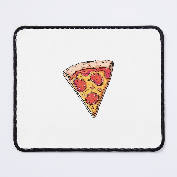 Item preview, Digital Cartoon of a Pepperoni Pizza designed and sold by Sticker1Central.