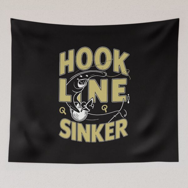 Item preview, Hook, Line, and Sinker designed and sold by HOMEDESIGNPRINT.