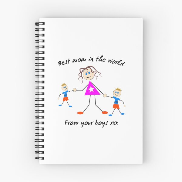 Item preview, Best Mom in the World From Your Boys designed and sold by Aurorapod.