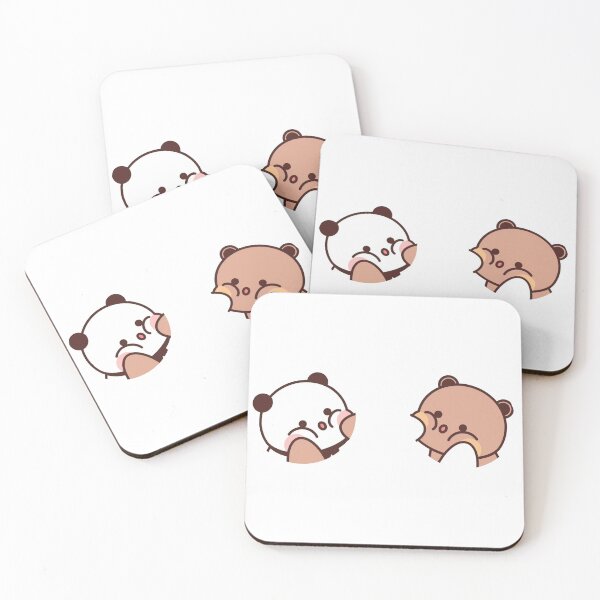 Item preview, Panda And Brownie- True Love BuBu DuDu Couple 2 faces 2024 designed and sold by DaresToDream.