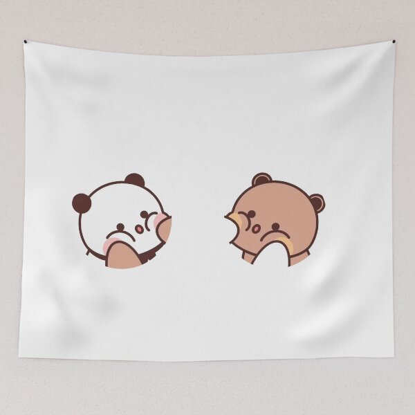 Item preview, Panda And Brownie- True Love BuBu DuDu Couple 2 faces 2024 designed and sold by DaresToDream.