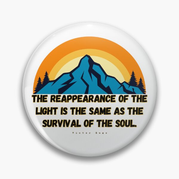 Item preview, Retro Survival of the Soul Les Mis quote designed and sold by TheWriteHand.