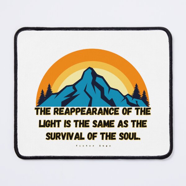 Item preview, Retro Survival of the Soul Les Mis quote designed and sold by TheWriteHand.