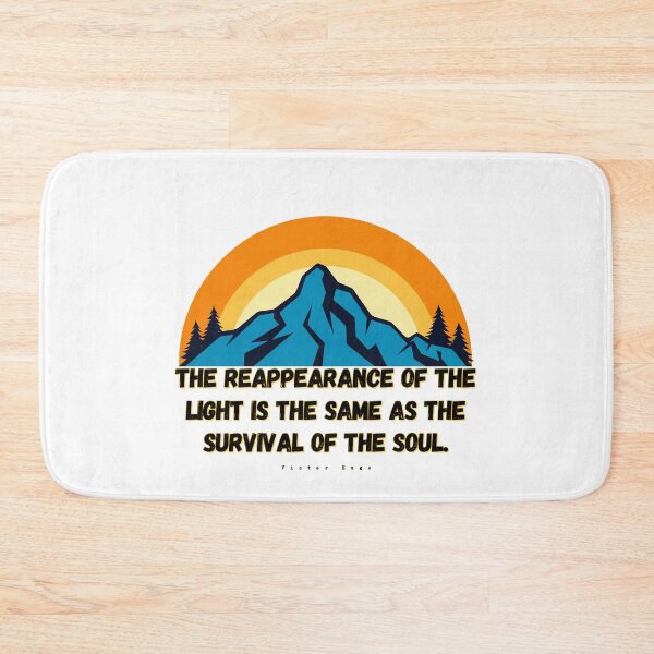 Item preview, Retro Survival of the Soul Les Mis quote designed and sold by TheWriteHand.