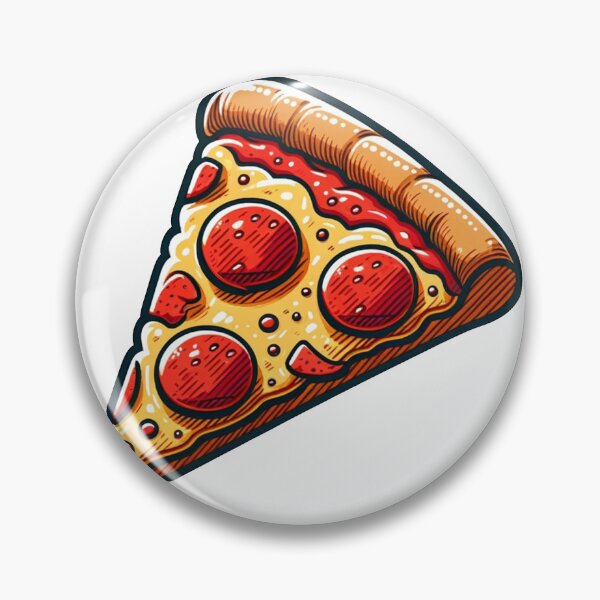 Item preview, a slice of Pepperoni pizza designed and sold by FerdiEverywhere.