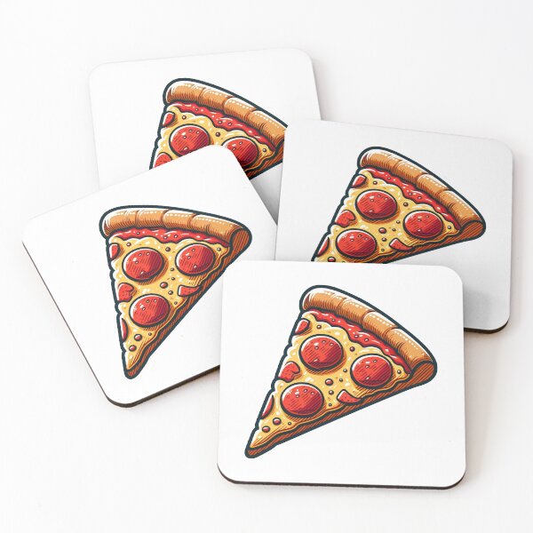 Item preview, a slice of Pepperoni pizza designed and sold by FerdiEverywhere.