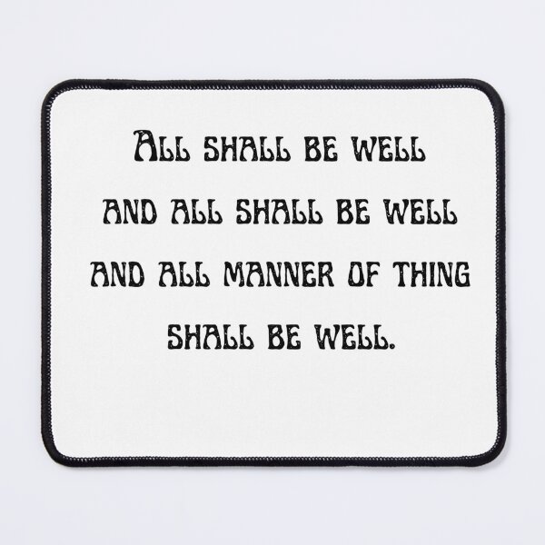 Item preview, All shall be well - Mother Julian of Norwich designed and sold by Consider the Dandelions.