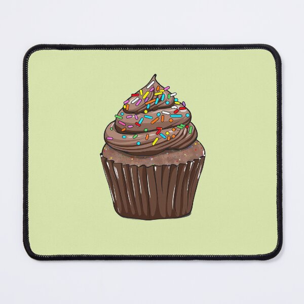 Item preview, Chocolate Cupcake with party sprinkles toppings designed and sold by sakurashorty.