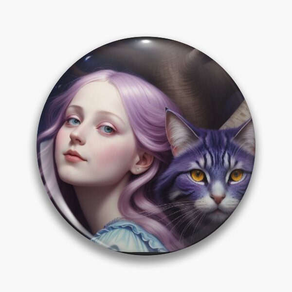 Item preview, Classic Alice In Wonderland and Cat  designed and sold by TheDarkWardrobe.