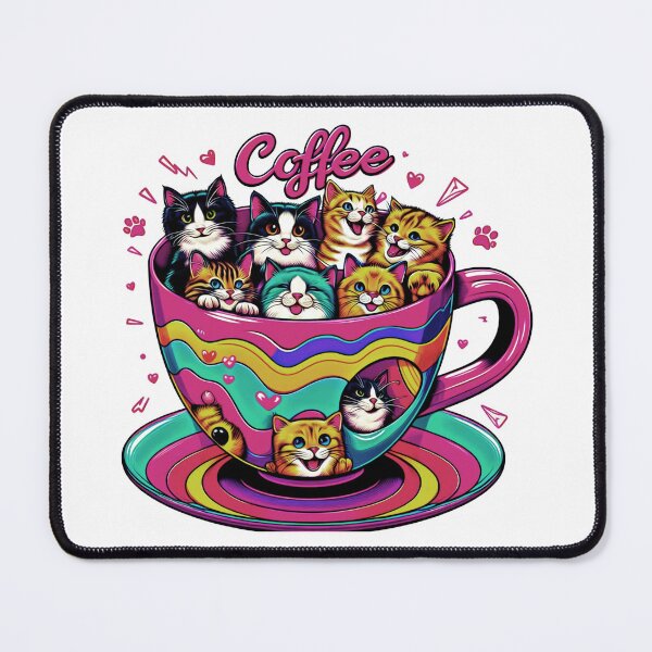 Item preview, “☕? Feline Coffee: Coziness in every sip! ?☕” designed and sold by trixxcreative.