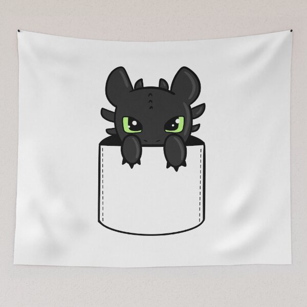 Item preview, Pocket Toothless designed and sold by TheSimpleEdge.