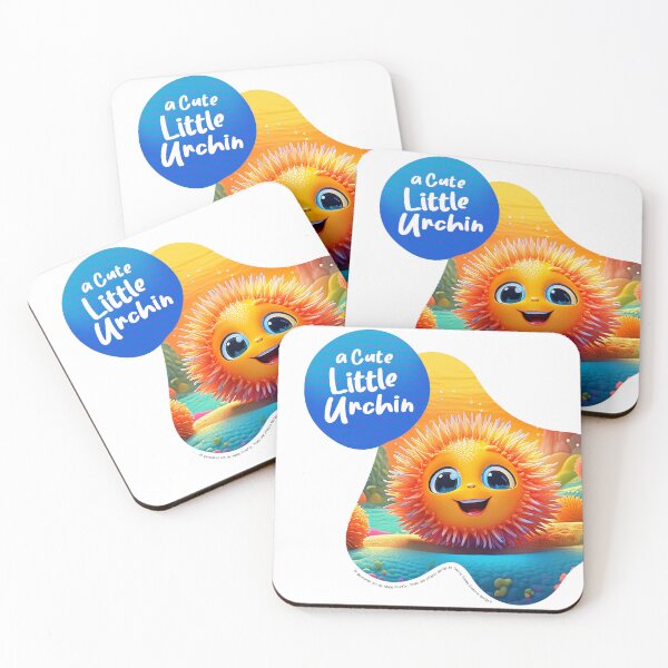 Item preview, A Cute Little Urchin - 3D Illustration designed and sold by SAVEUSWOW.