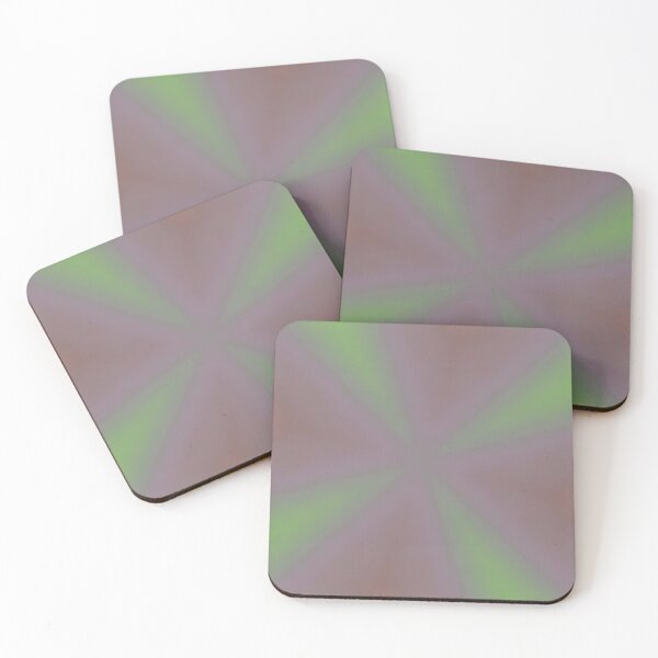 Item preview, Abstract Color Pink and Green Gradient Muted Shades Distorted designed and sold by kattakitty.