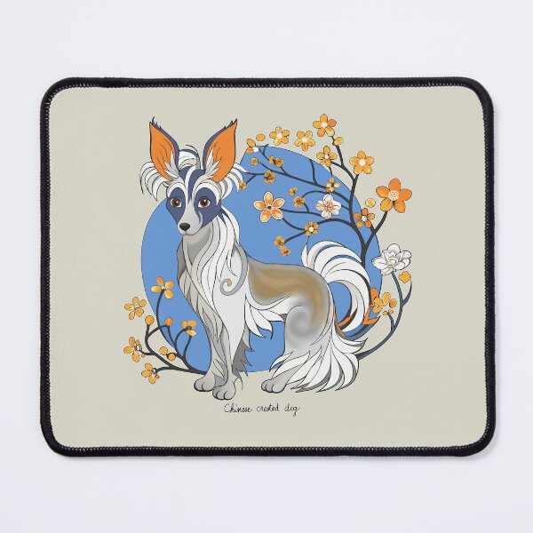 Item preview, Chinese crested dog designed and sold by Mustela erminea.
