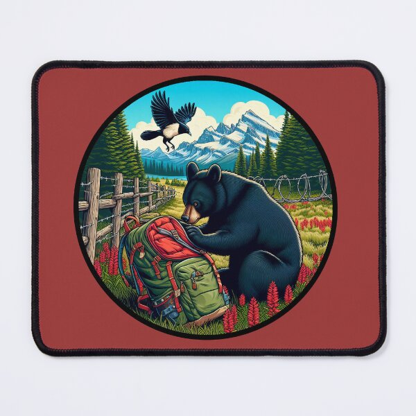 Item preview, This is Wyoming (Black Bear) designed and sold by stickyfoot.