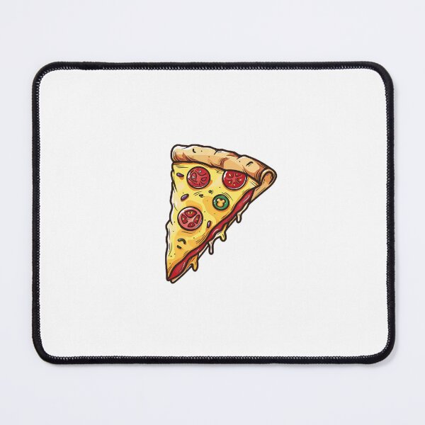 Item preview, Colourful Digital Cartoon of a Pizza Slice designed and sold by Sticker1Central.