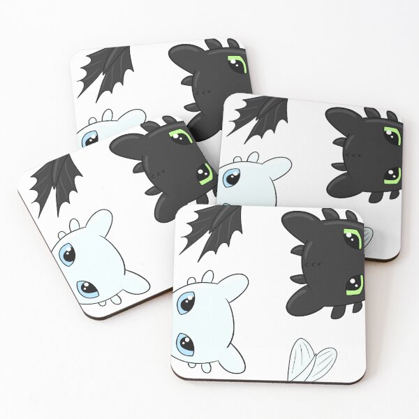Item preview, Toothless & Light Fury designed and sold by TheSimpleEdge.