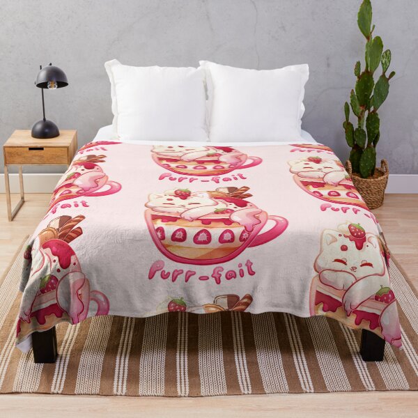 Item preview, Strawberry Purr-fait designed and sold by heysoleilart.