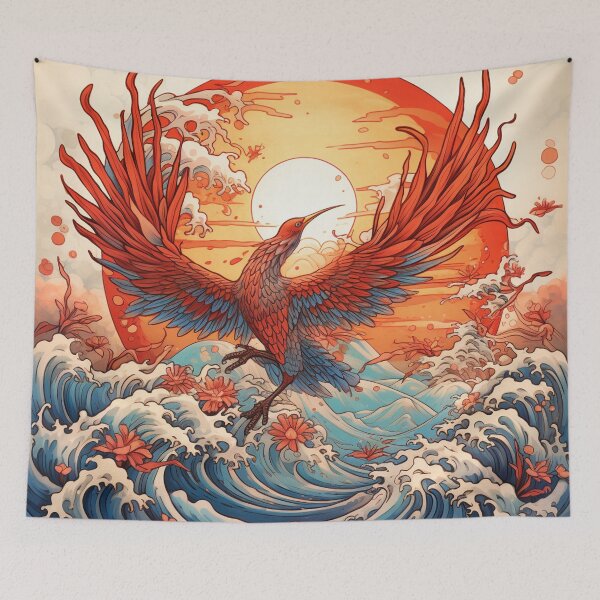 Item preview, Hokusai Phoenix 2 designed and sold by AstroRisq.