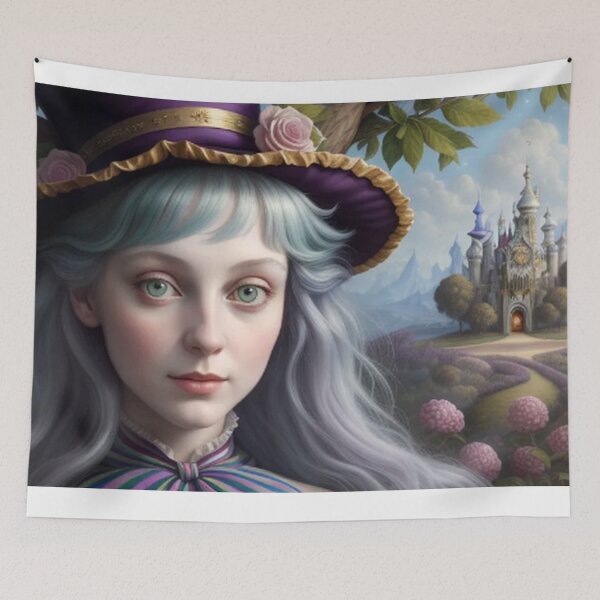 Item preview, Classic Alice In Wonderland and Castle designed and sold by TheDarkWardrobe.