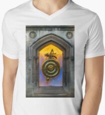 Corpus Christi Clock Men's V-Neck T-Shirt