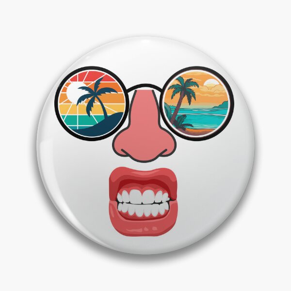 Item preview, face excited in the beach  designed and sold by hakimovic.