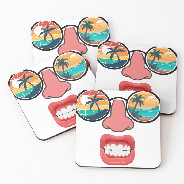Item preview, face excited in the beach  designed and sold by hakimovic.