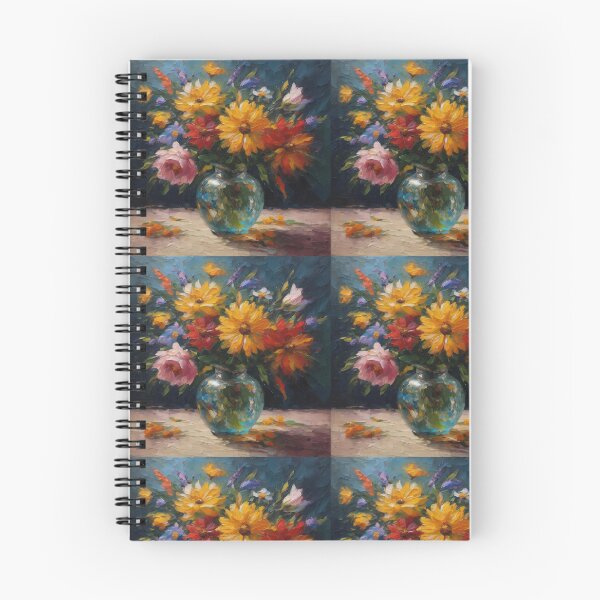 Item preview, Oil Painted Flowers designed and sold by Burkae.