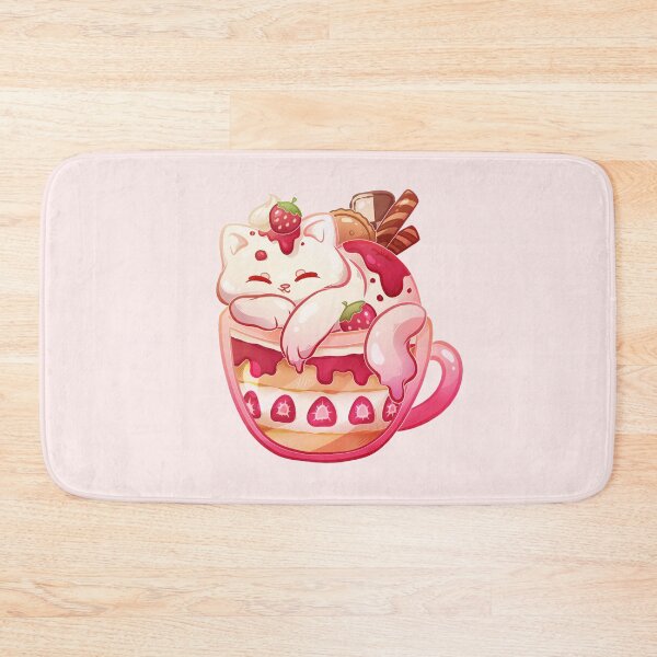 Item preview, Strawberry Purr-fait -  no text designed and sold by heysoleilart.