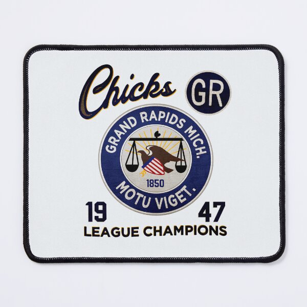 Item preview, Grand Rapids Chicks • AAGPBL Patch • Grand Rapids, Michigan designed and sold by MKE Rhine Maiden • Grumble Services, LLC..