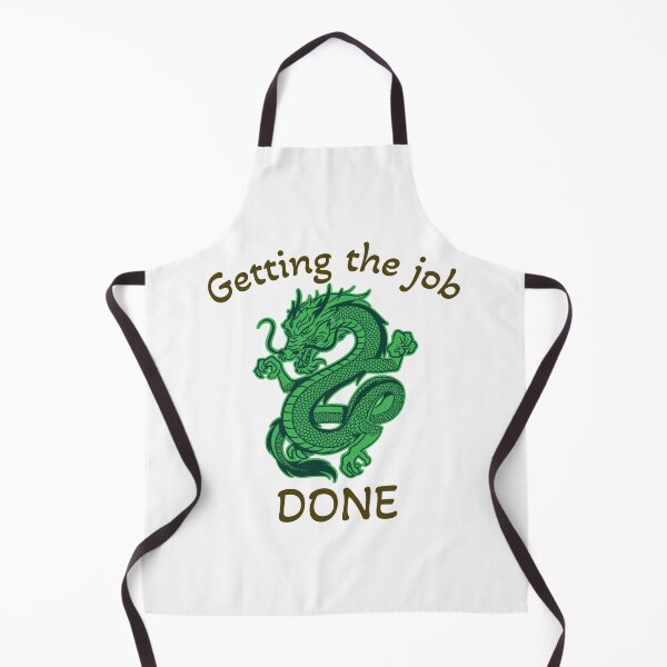Item preview, GETTING THE JOB DONE DRAGON designed and sold by LovePeaceShop.